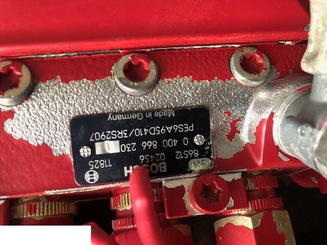 Deutz F6L912 - F6 913 - RSV 750 Fuel pumps - KHD PES6A95D410/3RS2907 - Bomba de combustible para Maquinaria agrícola: foto 2 Deutz F6L912 - F6 913 - RSV 750 Fuel pumps - KHD PES6A95D410/3RS2907 - Bomba de combustible para Maquinaria agrícola: foto 2