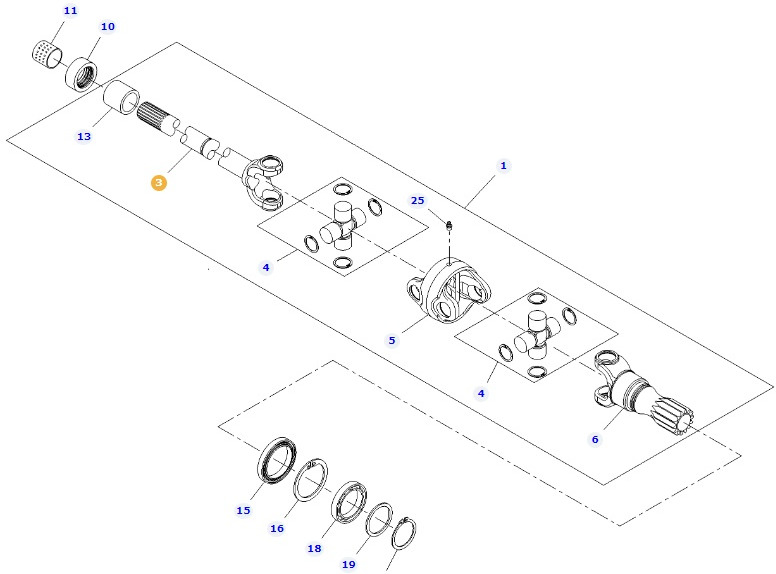 Fendt 828 S4 Vario - most przedni - element centralny przegub 755/137 F835300020550 - Eje delantero para Maquinaria agrícola: foto 1 Fendt 828 S4 Vario - most przedni - element centralny przegub 755/137 F835300020550 - Eje delantero para Maquinaria agrícola: foto 1