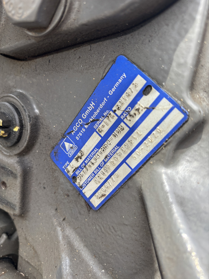 Diferencial para Maquinaria agrícola Fendt 936 939 Vario - most przedni CZĘŚCI - mechanizm różnicowy dyferencjał atak 980/10141854: foto 9 Diferencial para Maquinaria agrícola Fendt 936 939 Vario - most przedni CZĘŚCI - mechanizm różnicowy dyferencjał atak 980/10141854: foto 9