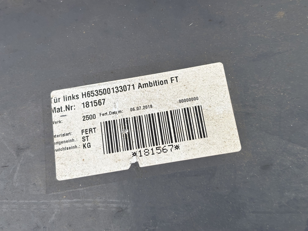 Fendt Katana 65 S4 650 Gen3 85 S4 Owiewka Lewa Obudowa Lewa Klapa H653500133071 - Carrocería y exterior para Maquinaria agrícola: foto 2 Fendt Katana 65 S4 650 Gen3 85 S4 Owiewka Lewa Obudowa Lewa Klapa H653500133071 - Carrocería y exterior para Maquinaria agrícola: foto 2