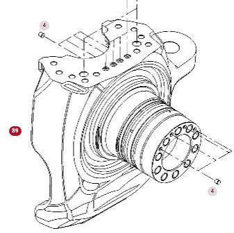 Fendt Vario 1038 1042 1046 1050 GEN 3 Obudowa Łączona Prawa Lewa F530300220220 F530300220230 - Transmisión para Maquinaria agrícola: foto 1 Fendt Vario 1038 1042 1046 1050 GEN 3 Obudowa Łączona Prawa Lewa F530300220220 F530300220230 - Transmisión para Maquinaria agrícola: foto 1