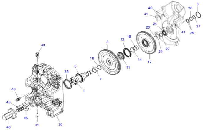 Fendt Vario 1038 1042 1046 1050 GEN 3 WOM KOMPLETNY 530150221202 530150221283 530150221292 - Transmisión para Maquinaria agrícola: foto 1 Fendt Vario 1038 1042 1046 1050 GEN 3 WOM KOMPLETNY 530150221202 530150221283 530150221292 - Transmisión para Maquinaria agrícola: foto 1
