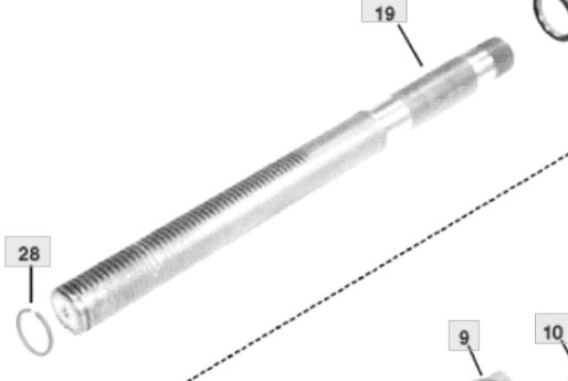 John Deere 7610 7710 Wał Napędowy Tylnej Osi 92 X 900 MM R94715 - Transmisión para Maquinaria agrícola: foto 1 John Deere 7610 7710 Wał Napędowy Tylnej Osi 92 X 900 MM R94715 - Transmisión para Maquinaria agrícola: foto 1
