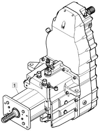 John Deere 7830 WOM PTO Kompletny Odbiór Mocy RE181906 RE181907 - Transmisión para Maquinaria agrícola: foto 2 John Deere 7830 WOM PTO Kompletny Odbiór Mocy RE181906 RE181907 - Transmisión para Maquinaria agrícola: foto 2