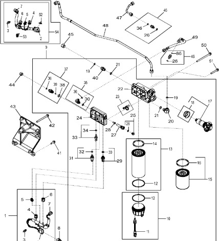 John Deere 9470RX - Wiązka przewodów RE534749 (Silnik) - Cables/ Alambres para Maquinaria agrícola: foto 1 John Deere 9470RX - Wiązka przewodów RE534749 (Silnik) - Cables/ Alambres para Maquinaria agrícola: foto 1