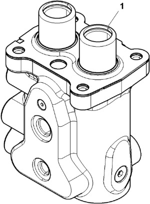 John Deere 9470RX - Zawór sterujący RE587372 (Hamulec) - Válvula de freno para Maquinaria agrícola: foto 1 John Deere 9470RX - Zawór sterujący RE587372 (Hamulec) - Válvula de freno para Maquinaria agrícola: foto 1
