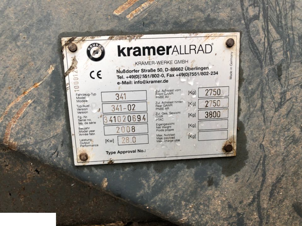 Kramer Allrad 280 341-02 Radlader - Części - Zwolnica - Mando final para Maquinaria de construcción: foto 3 Kramer Allrad 280 341-02 Radlader - Części - Zwolnica - Mando final para Maquinaria de construcción: foto 3