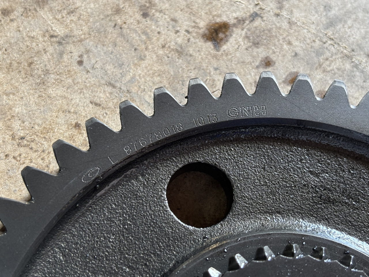 New Holland T6030 6050 6070 6080 6090 Koło Zębate 87678018 - Transmisión para Maquinaria agrícola: foto 2 New Holland T6030 6050 6070 6080 6090 Koło Zębate 87678018 - Transmisión para Maquinaria agrícola: foto 2