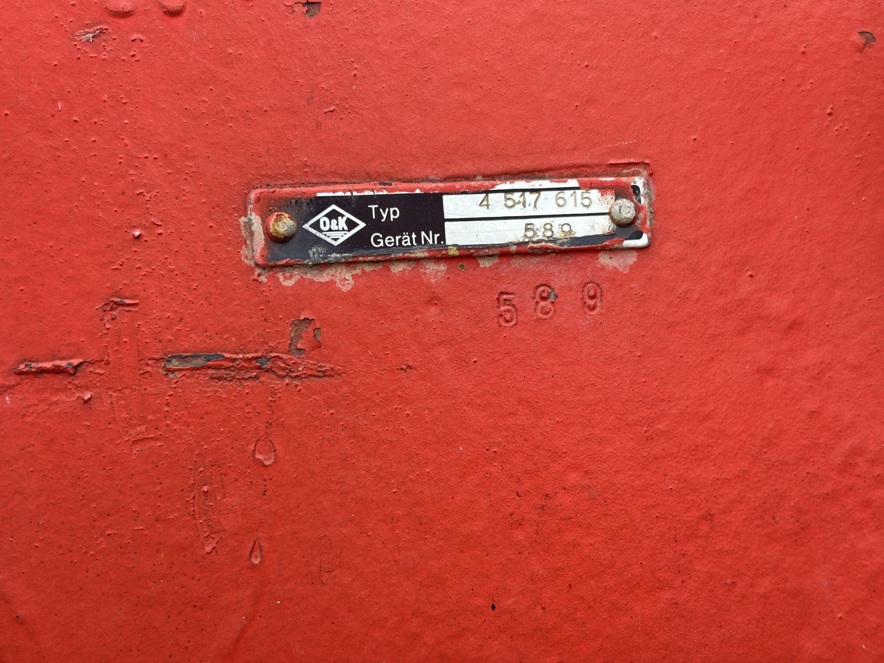 O&K O K 45 L45 L45.5 WLK45 OŚ Przednia Oś Tylnia 4517615 4922807 - Eje y piezas para Equipo de manutención: foto 1 O&K O K 45 L45 L45.5 WLK45 OŚ Przednia Oś Tylnia 4517615 4922807 - Eje y piezas para Equipo de manutención: foto 1