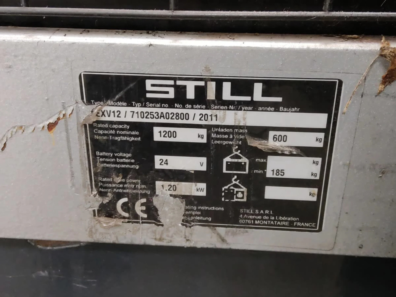 STILL EXV12 - Apilador: foto 5 STILL EXV12 - Apilador: foto 5
