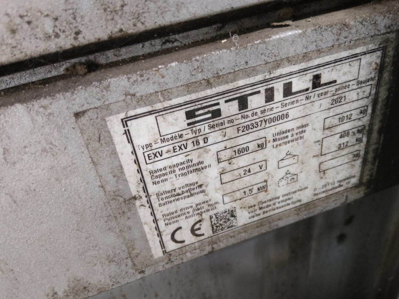 STILL EXV16D/LiIon - Apilador: foto 5 STILL EXV16D/LiIon - Apilador: foto 5