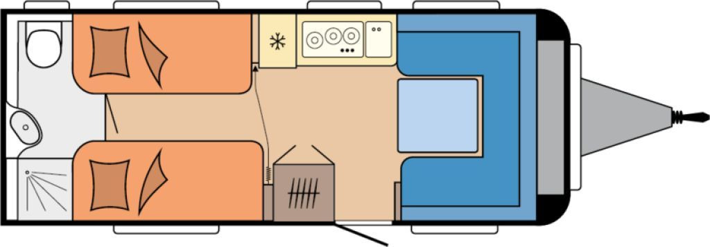 Hobby Excellent Edition 540 WLU 2026 2000kg., - Caravana: foto 2 Hobby Excellent Edition 540 WLU 2026 2000kg., - Caravana: foto 2