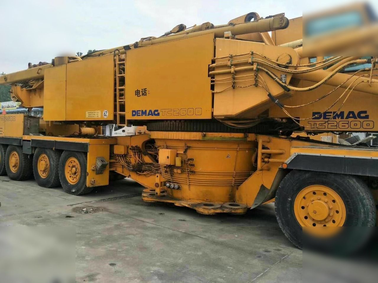 1991 DEMAG TC 2600 - Grúa automontante: foto 2 1991 DEMAG TC 2600 - Grúa automontante: foto 2