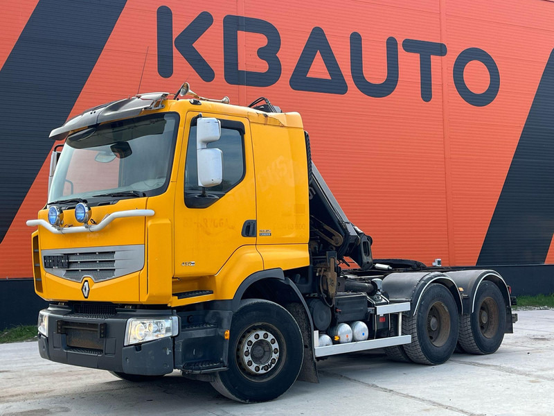 Renault Premium 450 6x4 HIAB 166E-5 - Cabeza tractora: foto 1 Renault Premium 450 6x4 HIAB 166E-5 - Cabeza tractora: foto 1