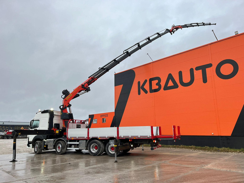 Cabeza tractora Volvo FM 500 8x2*6 COMBI / EXTENDABLE PLATFORM + TRACTOR / PK65002 + JIB + WINCH / PLATFORM L=6498 mm: foto 9