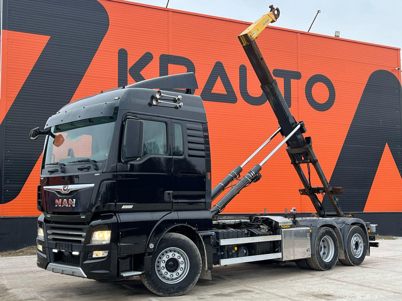 MAN TGX 26.580 6x2 PALFINGER T 20 ton / L=5400 mm / XLX CAB / INTARDER - Multibasculante camión: foto 2 MAN TGX 26.580 6x2 PALFINGER T 20 ton / L=5400 mm / XLX CAB / INTARDER - Multibasculante camión: foto 2