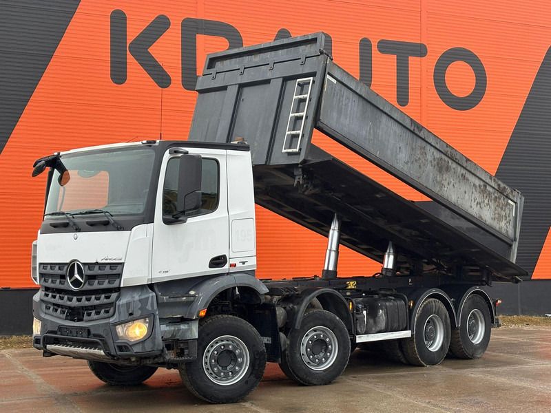 Mercedes-Benz Arocs 4151 8x4 BORDMATIC / FULL STEEL / DRUM BRAKES / BOX L=6140 mm - Volquete camión: foto 2 Mercedes-Benz Arocs 4151 8x4 BORDMATIC / FULL STEEL / DRUM BRAKES / BOX L=6140 mm - Volquete camión: foto 2