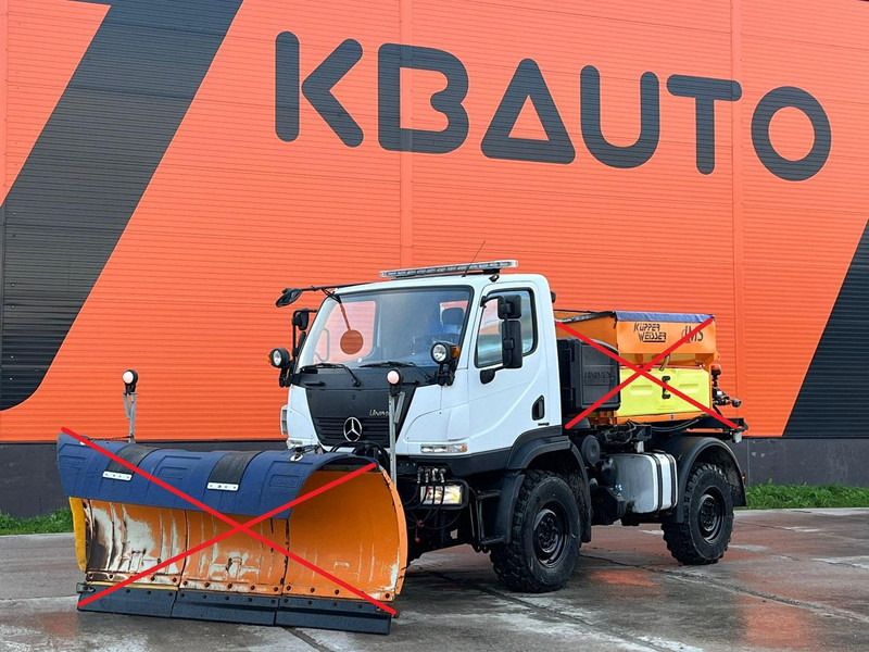 Mercedes-Benz UNIMOG U 20 4x4 SOLD WITHOUT SNOW PLOW & SPREADER ! TIPPER BOX ONLY ! - Volquete camión: foto 1 Mercedes-Benz UNIMOG U 20 4x4 SOLD WITHOUT SNOW PLOW & SPREADER ! TIPPER BOX ONLY ! - Volquete camión: foto 1