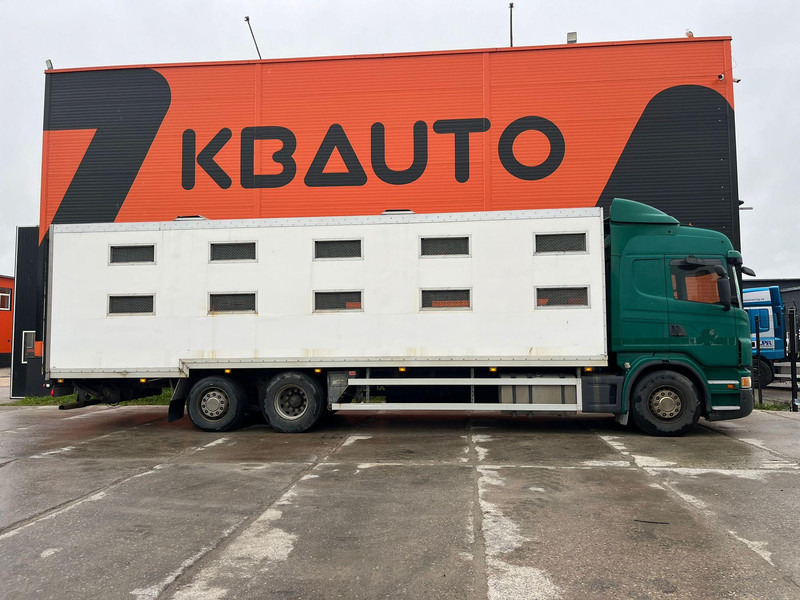 Scania G 480 6x2*4 BOX L=9212 mm / COOLANT LEAKAGE ON 3 RD CYLINDER - Transporte de ganado camión: foto 5 Scania G 480 6x2*4 BOX L=9212 mm / COOLANT LEAKAGE ON 3 RD CYLINDER - Transporte de ganado camión: foto 5