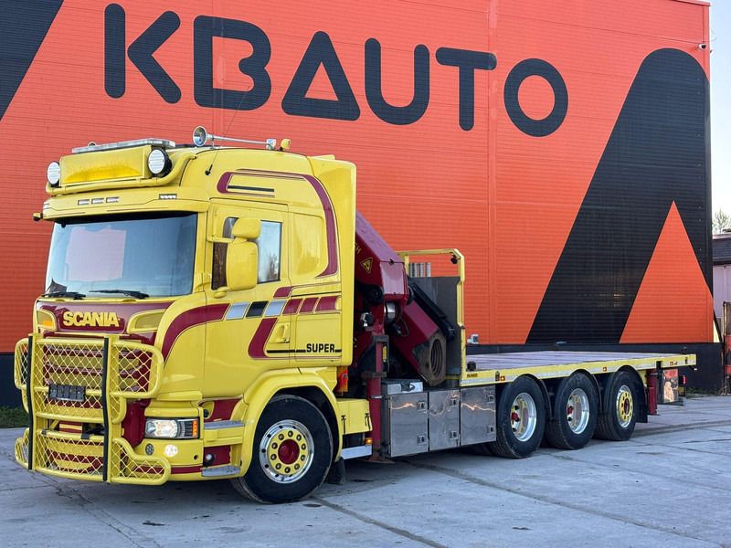 Scania G 490 8x4*4 PK 65002 SH / JIB CONNECTION / PLATFORM L=6301-7499 mm - Camión caja abierta, Camión grúa: foto 2 Scania G 490 8x4*4 PK 65002 SH / JIB CONNECTION / PLATFORM L=6301-7499 mm - Camión caja abierta, Camión grúa: foto 2