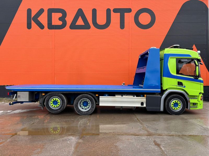 Scania P 370 6x2 PLATFORM Co.Me.Ar 12 ton L=6801 mm / H=1226 mm - WINCH Vime 62 Kn - Portavehículos camión: foto 5 Scania P 370 6x2 PLATFORM Co.Me.Ar 12 ton L=6801 mm / H=1226 mm - WINCH Vime 62 Kn - Portavehículos camión: foto 5