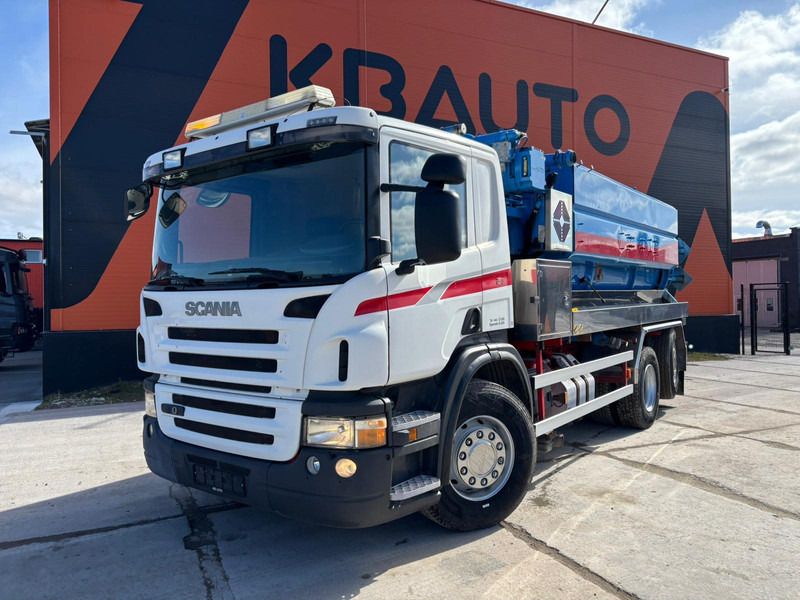 Scania P 400 6x2*4 Korp&Son ADR tank 13000 l ( 3000+10000 l ) / vacuum CVS / pressure Pratissol KF36 - 152 l/min - 130 bar - Limpieza de alcantarillado: foto 2 Scania P 400 6x2*4 Korp&Son ADR tank 13000 l ( 3000+10000 l ) / vacuum CVS / pressure Pratissol KF36 - 152 l/min - 130 bar - Limpieza de alcantarillado: foto 2