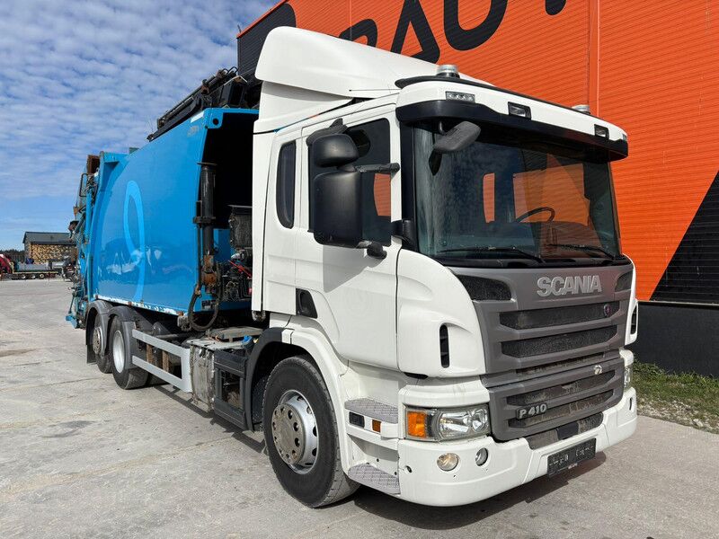 Scania P 410 6x2*4 Hiab 188ES-2 / NTM KGH-HB 19 m3 - Camión de basura: foto 3 Scania P 410 6x2*4 Hiab 188ES-2 / NTM KGH-HB 19 m3 - Camión de basura: foto 3