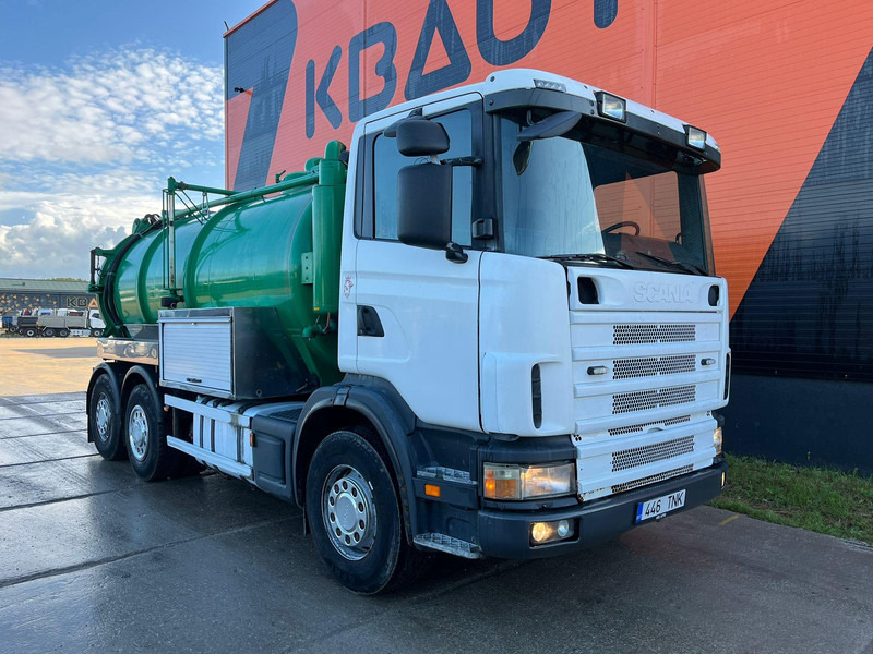 Scania R 124 6x2*4 TANK 1500 I + 13000 l / VACUUM Moro PM200 year 2015 / PRESSURE Pratissoli 500 bar / 200 l/min - Limpieza de alcantarillado: foto 2 Scania R 124 6x2*4 TANK 1500 I + 13000 l / VACUUM Moro PM200 year 2015 / PRESSURE Pratissoli 500 bar / 200 l/min - Limpieza de alcantarillado: foto 2