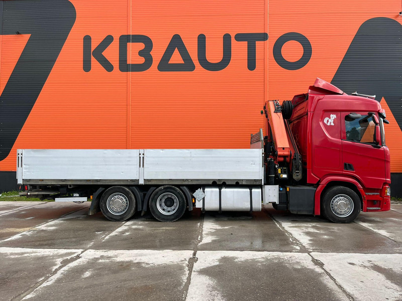 Scania R 450 6x2*4 PK 26002 / PLATFORM L=6482 mm - Camión caja abierta, Camión grúa: foto 5 Scania R 450 6x2*4 PK 26002 / PLATFORM L=6482 mm - Camión caja abierta, Camión grúa: foto 5