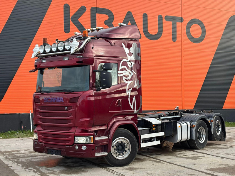 Scania R 490 6x2*4 UNDERBODY SCRAPER / RETARDER / PALIFT L=5400 mm - Multibasculante camión: foto 1 Scania R 490 6x2*4 UNDERBODY SCRAPER / RETARDER / PALIFT L=5400 mm - Multibasculante camión: foto 1