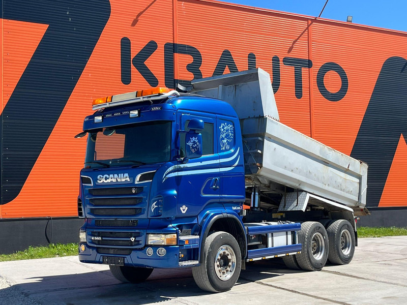 Scania R 560 6x4 RETARDER / FULL STEEL / BIG AXLES / BOX L=4563 mm - Volquete camión: foto 2 Scania R 560 6x4 RETARDER / FULL STEEL / BIG AXLES / BOX L=4563 mm - Volquete camión: foto 2