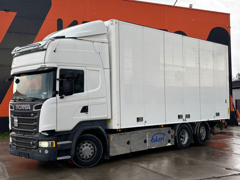 Scania R 580 6x2*4 BOX L=7394 mm - Camión caja cerrada: foto 1 Scania R 580 6x2*4 BOX L=7394 mm - Camión caja cerrada: foto 1