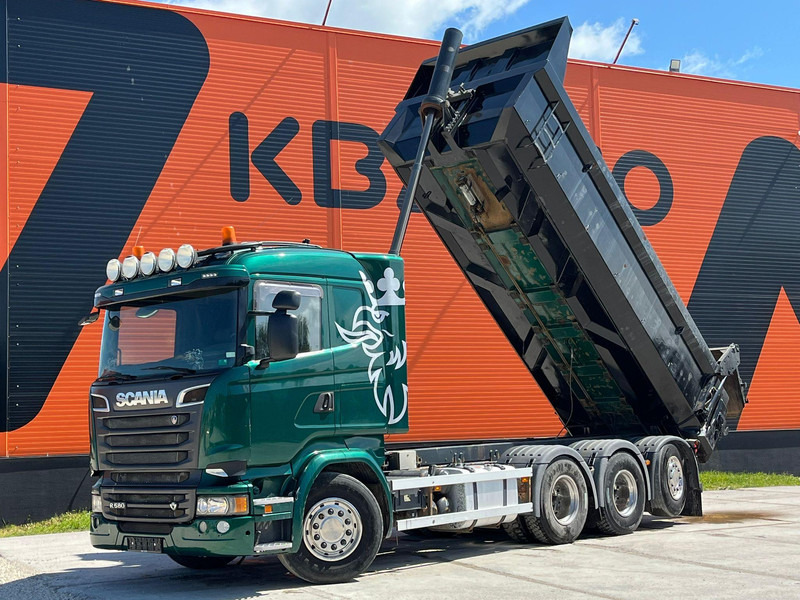 Scania R 580 8x4*4 RETARDER / BOX L=6092 mm - Volquete camión: foto 2 Scania R 580 8x4*4 RETARDER / BOX L=6092 mm - Volquete camión: foto 2