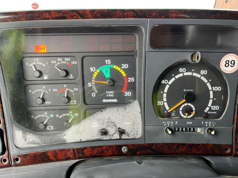 Leasing financiero de Scania T 144 460 6x2 V8 TORPEDO / FULL STEEL / DRUM BRAKES / BIG AXLE / BOX L=4701 mm leasing Scania T 144 460 6x2 V8 TORPEDO / FULL STEEL / DRUM BRAKES / BIG AXLE / BOX L=4701 mm: foto 18