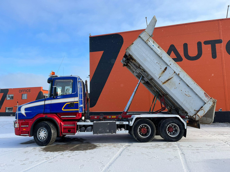 Leasing financiero de Scania T 144 460 6x2 V8 TORPEDO / FULL STEEL / DRUM BRAKES / BIG AXLE / BOX L=4701 mm leasing Scania T 144 460 6x2 V8 TORPEDO / FULL STEEL / DRUM BRAKES / BIG AXLE / BOX L=4701 mm: foto 9