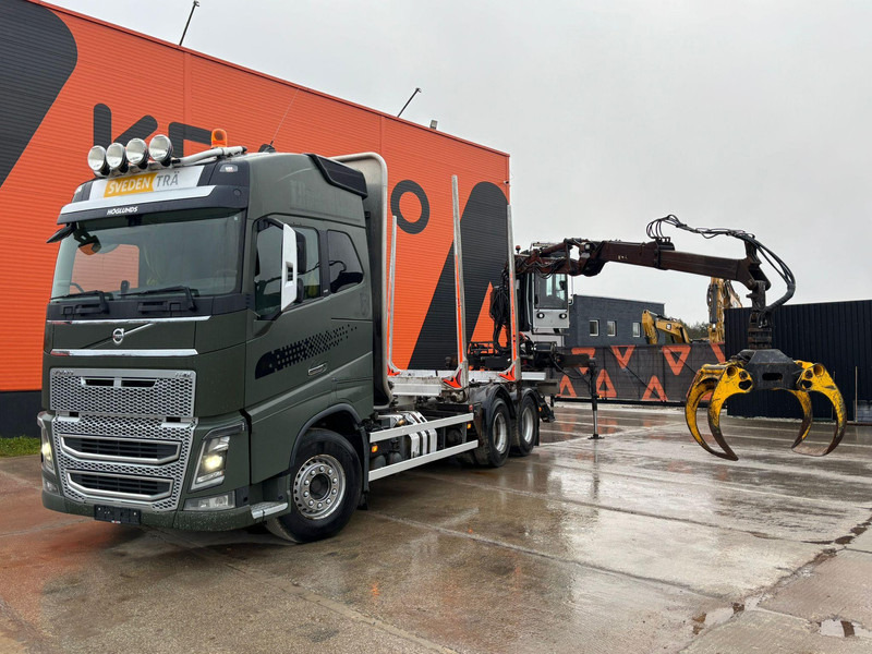 Volvo FH 16 650 6x4 Kesla 2110 / CHASSIS L=7223 mm - Camión forestal, Camión grúa: foto 2 Volvo FH 16 650 6x4 Kesla 2110 / CHASSIS L=7223 mm - Camión forestal, Camión grúa: foto 2