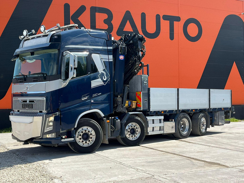 Volvo FH 16 650 8x2*6 HMF 6020K-RC + JIB / PLATFORM L=6344 mm - Camión caja abierta, Camión grúa: foto 2 Volvo FH 16 650 8x2*6 HMF 6020K-RC + JIB / PLATFORM L=6344 mm - Camión caja abierta, Camión grúa: foto 2