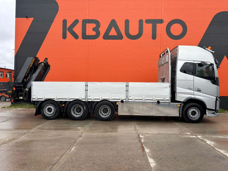 Volvo FH 16 650 8x4*4 PALFINGER PK 33002 EH / PLATFORM L=6779 mm - Camión caja abierta, Camión grúa: foto 5 Volvo FH 16 650 8x4*4 PALFINGER PK 33002 EH / PLATFORM L=6779 mm - Camión caja abierta, Camión grúa: foto 5