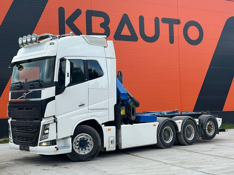 Volvo FH 16 750 8x4*4 COMBI / PK34002 / JOAB L 24 ton / L=4950 mm - Multibasculante camión, Camión grúa: foto 2 Volvo FH 16 750 8x4*4 COMBI / PK34002 / JOAB L 24 ton / L=4950 mm - Multibasculante camión, Camión grúa: foto 2
