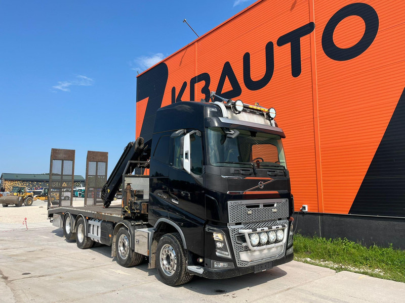 Volvo FH 16 750 8x4 HMF2620K-5 / WINCH / PLATFORM L=7100 mm - Portavehículos camión: foto 4 Volvo FH 16 750 8x4 HMF2620K-5 / WINCH / PLATFORM L=7100 mm - Portavehículos camión: foto 4