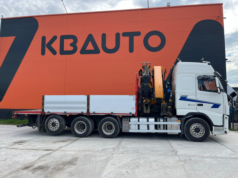 Volvo FH 540 8x4*4 EFFER 525/6S + JIB + WINCH / PLATFORM L=6216 mm - Camión caja abierta, Camión grúa: foto 5 Volvo FH 540 8x4*4 EFFER 525/6S + JIB + WINCH / PLATFORM L=6216 mm - Camión caja abierta, Camión grúa: foto 5