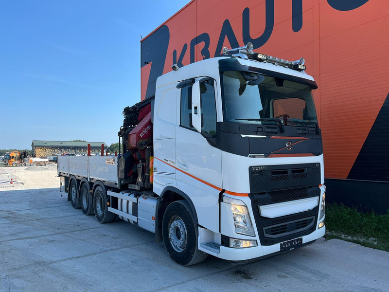 Volvo FH 540 8x4*4 HMF5020K-6 + JIB + WINCH / PLATFORM L=6508 mm - Camión caja abierta, Camión grúa: foto 4 Volvo FH 540 8x4*4 HMF5020K-6 + JIB + WINCH / PLATFORM L=6508 mm - Camión caja abierta, Camión grúa: foto 4