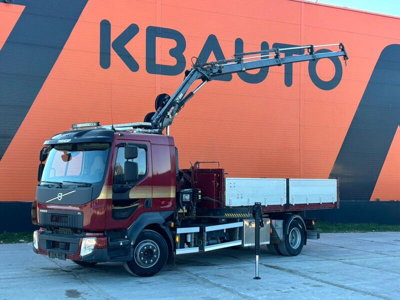 Volvo FL 280 4x2 HIAB 066D-3 / HIAB XR 7 ton / L=4150 mm - Multibasculante camión, Camión grúa: foto 1 Volvo FL 280 4x2 HIAB 066D-3 / HIAB XR 7 ton / L=4150 mm - Multibasculante camión, Camión grúa: foto 1