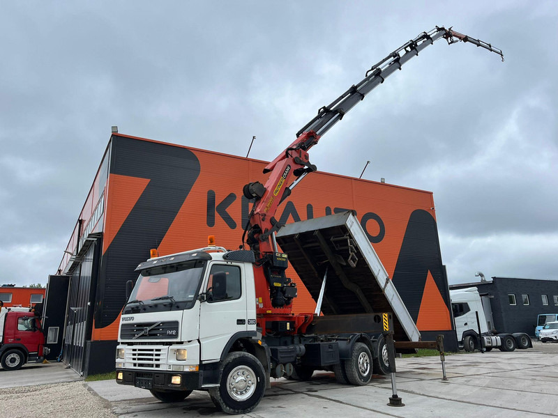 Volvo FM 12 380 6x2 COMBI - CRANE TIPPER + TRACTOR / PK36002 / BOX L=5206 mm - Volquete camión, Camión grúa: foto 1 Volvo FM 12 380 6x2 COMBI - CRANE TIPPER + TRACTOR / PK36002 / BOX L=5206 mm - Volquete camión, Camión grúa: foto 1
