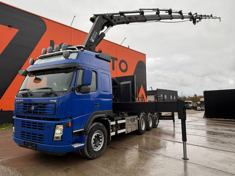 Volvo FM 12 460 8x4*4 HIAB 422 E-5 HIPRO+JIB / HOOK LIFT 20 ton / L=5600 mm / PLATFORM - Multibasculante camión, Camión grúa: foto 1 Volvo FM 12 460 8x4*4 HIAB 422 E-5 HIPRO+JIB / HOOK LIFT 20 ton / L=5600 mm / PLATFORM - Multibasculante camión, Camión grúa: foto 1
