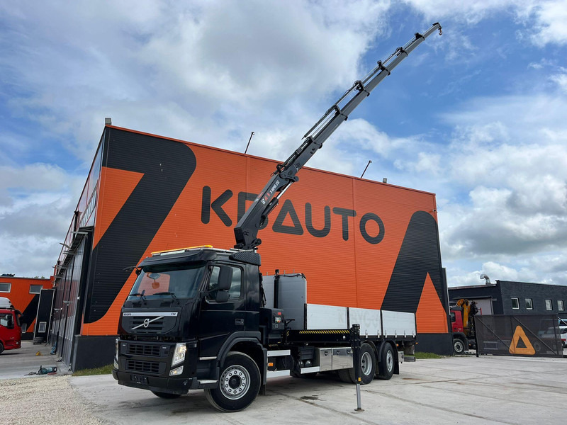 Volvo FM 370 6x2*4 HIAB 232E-6 X-HIPRO YEAR 2022 ! / PLATFORM L=6230 mm - Camión caja abierta, Camión grúa: foto 1 Volvo FM 370 6x2*4 HIAB 232E-6 X-HIPRO YEAR 2022 ! / PLATFORM L=6230 mm - Camión caja abierta, Camión grúa: foto 1