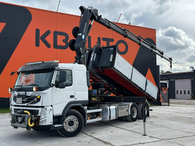 Volvo FM 450 6x2*4 HMF 2420-K5 / JOAB L 17 ton / L=5000 mm - Multibasculante camión, Camión grúa: foto 1 Volvo FM 450 6x2*4 HMF 2420-K5 / JOAB L 17 ton / L=5000 mm - Multibasculante camión, Camión grúa: foto 1