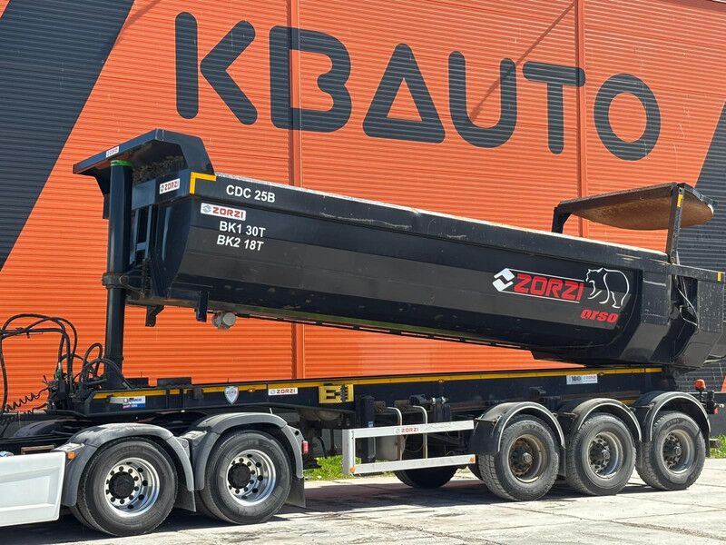 ZORZI 36 SPRS BOX L=8355 mm / MOVABLE AXLES - Volquete semirremolque: foto 2 ZORZI 36 SPRS BOX L=8355 mm / MOVABLE AXLES - Volquete semirremolque: foto 2