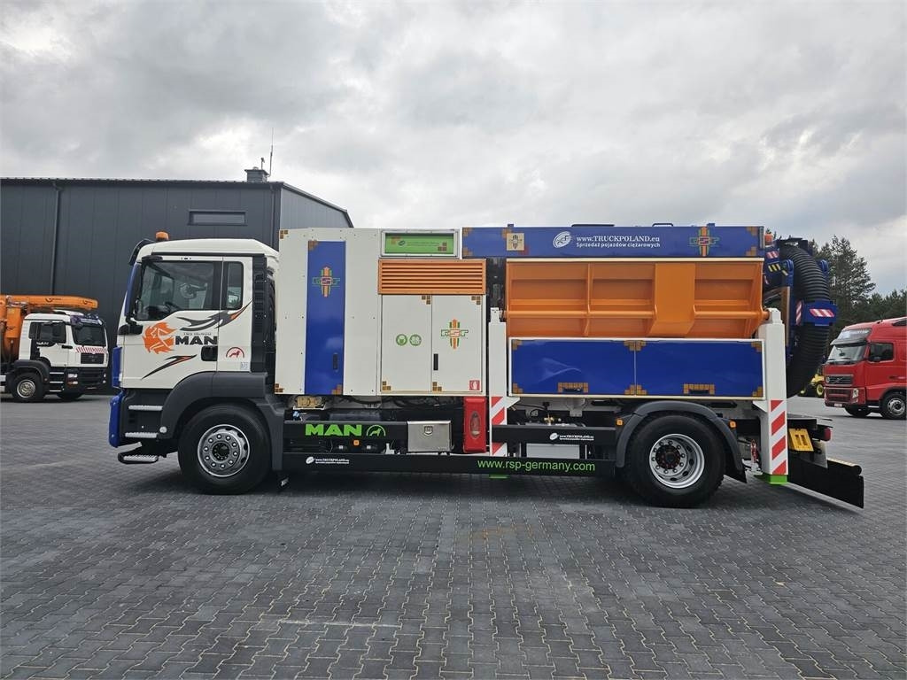 MAN RSP ESE 18/4-KM Saugbagger vacuum cleaner excavato - Limpieza de alcantarillado: foto 4 MAN RSP ESE 18/4-KM Saugbagger vacuum cleaner excavato - Limpieza de alcantarillado: foto 4