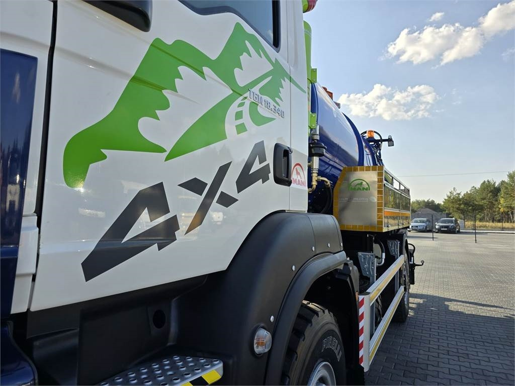 Limpieza de alcantarillado MAN TGM 4x4 GAMON PW8 for collecting liquid waste sepa: foto 9 Limpieza de alcantarillado MAN TGM 4x4 GAMON PW8 for collecting liquid waste sepa: foto 9